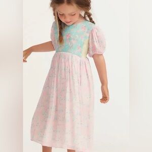 LoveShackFancy Holly Dress size 8-9y